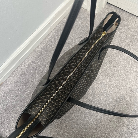 New Condition Tory Burch Always Ready Black and Brown Tote Bag - Picture 5 of 7